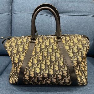 Authentic Vintage Dior Trotter Boston Bag